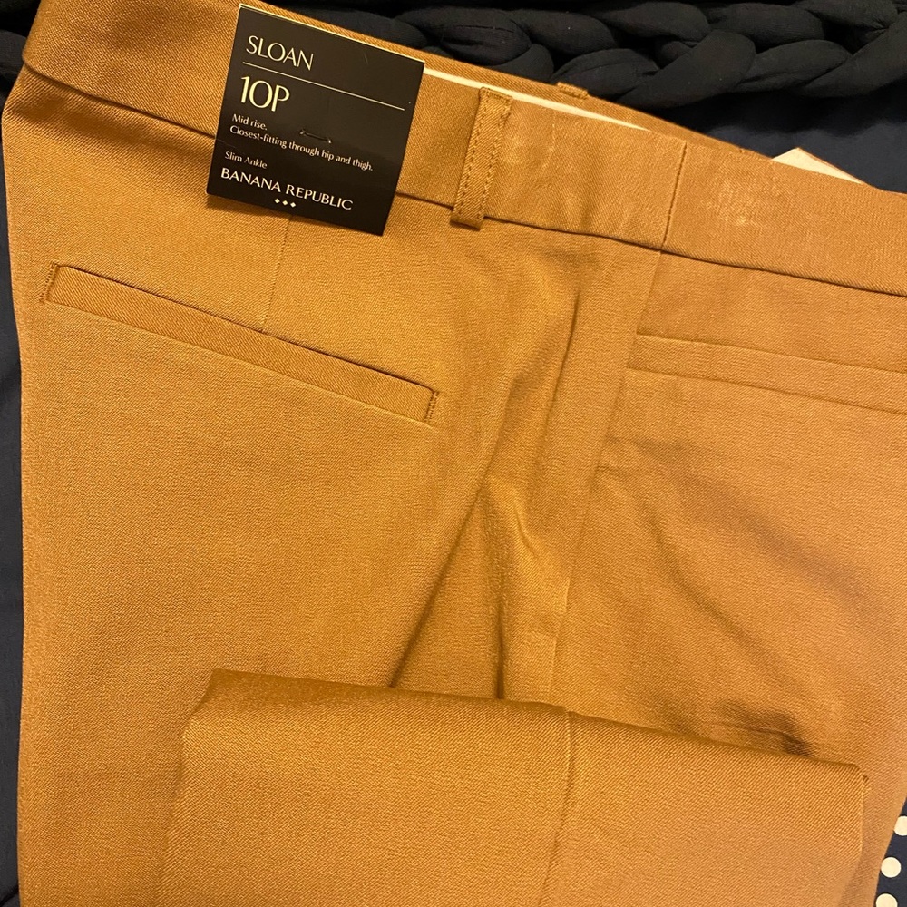 NWT Banana Republic Sloan Pant 10P